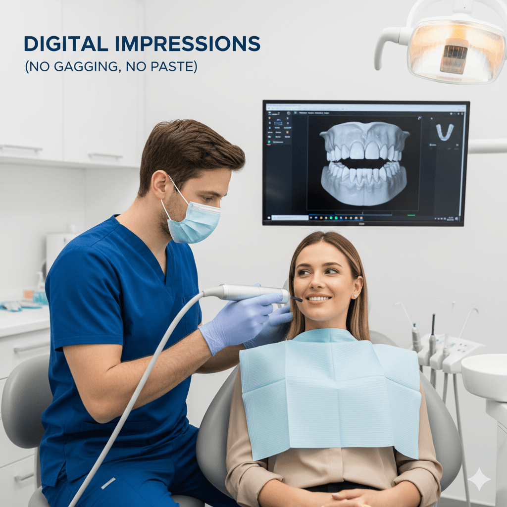Digital Impressions (No Gagging, No Paste) in Surat