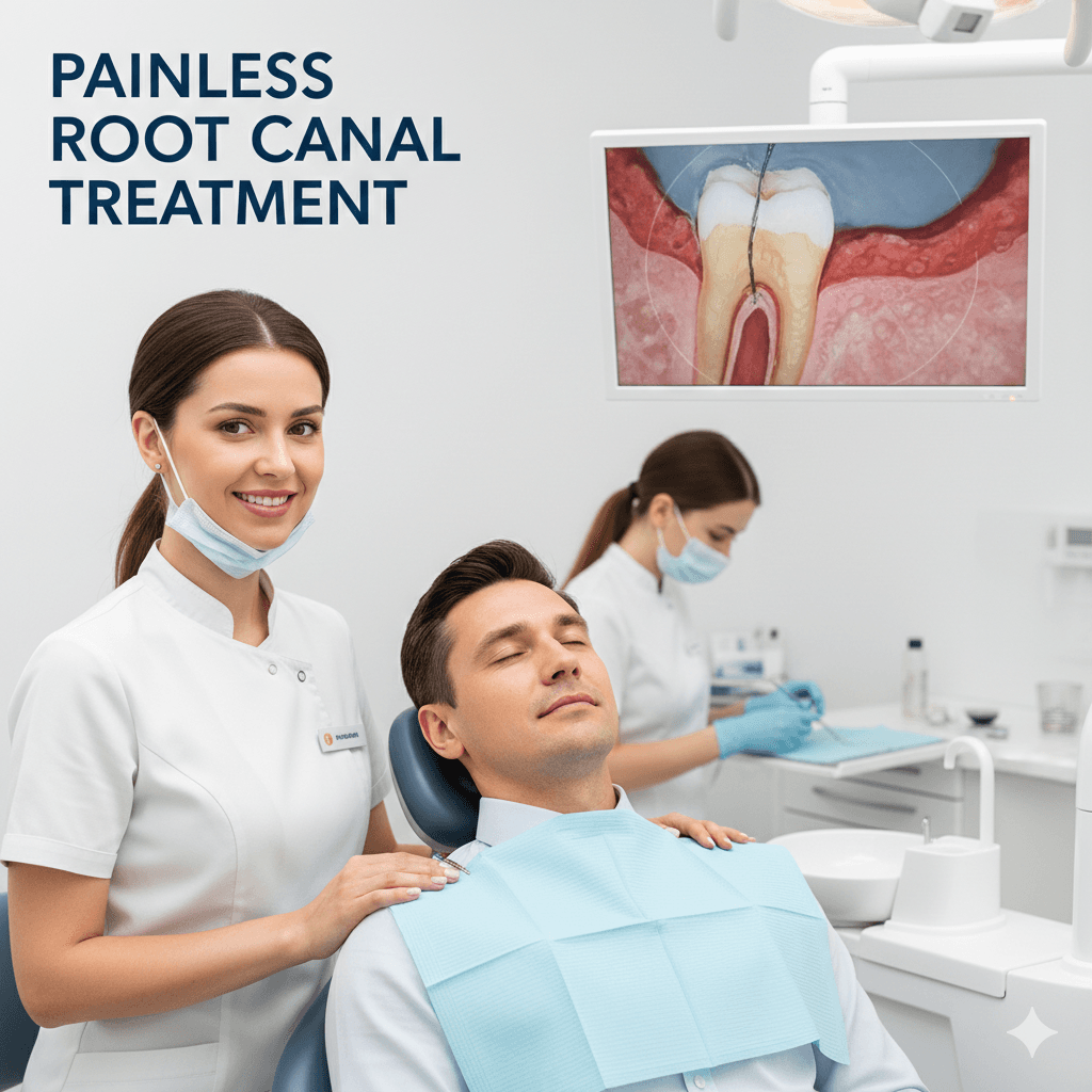 Painless Root Canal Treatmen in Surat