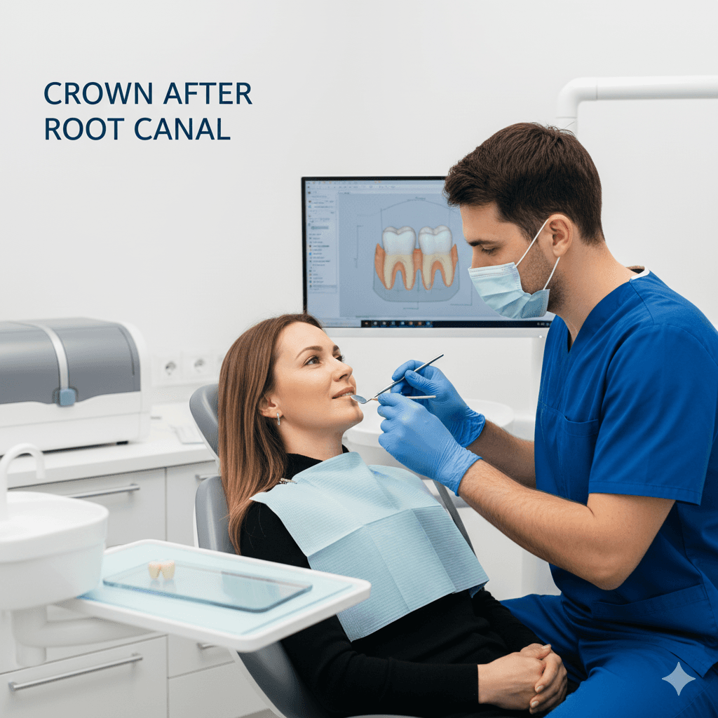 Crown After Root Canal (Same Day) in Surat Crown After Root Canal (Same Day) in Surat